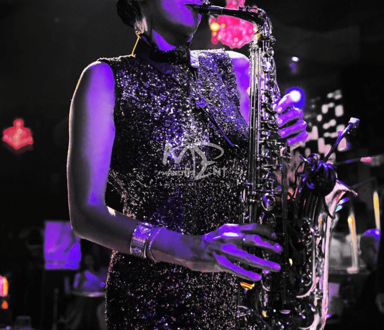 Entertainment for events in Dubai with firae and LED performers by Manoth Entertainment