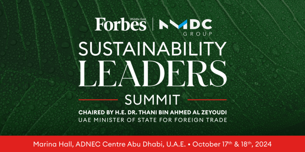 Forbes Middle East Sustainability Leaders Summit x Manoth Entertainment Partnership